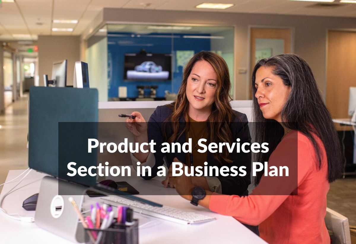 How to Write a Business Plan Products and Services Section - 
