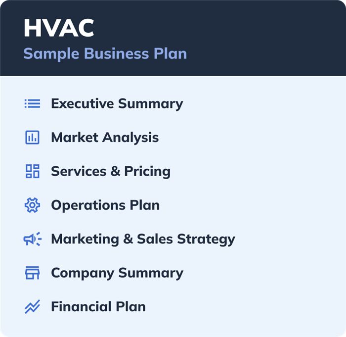 How to Write an HVAC Business Plan Free Sample Plan PDF