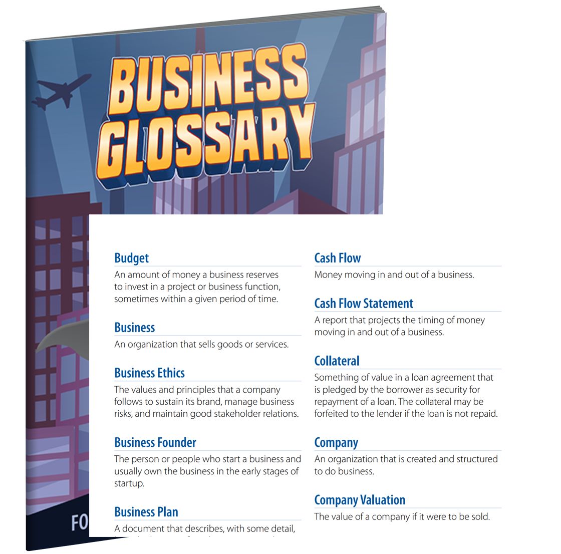 Glossary of Business Terms for Small Businesses 
