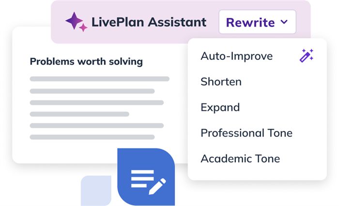 How LivePlan Makes Writing a Convincing Business Plan Fast Easy